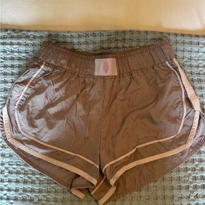 Women's Athletic Tan Shorts
